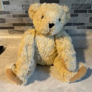 AUTHENTIC The Vermont Teddy Bear Co. “BUDDY” BEAR Plush FULLY JOINTED 16”